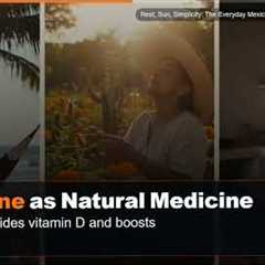 Rest, Sun, Simplicity: The Everyday Mexican Habits That Restore Vitality