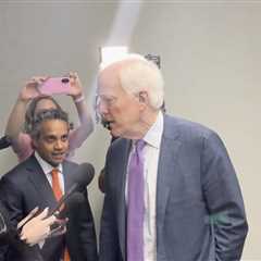 Establishment RINO Cornyn Loses It and Accuses Reporter of Being “Paid by Paxton” When Confronted With His Decade-Long Record of Betraying President Trump
