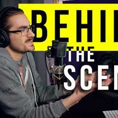 Recording a Solo Podcast / Narration | BEHIND THE SCENES