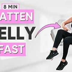 Too Tired to Exercise? Burn Belly Fat With These 8 Seated Abs Exercises!