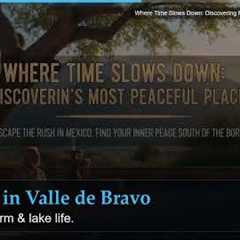 Where Time Slows Down: Discovering Mexico's Most Peaceful Places