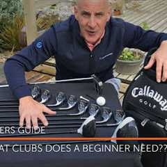 What GOLF CLUBS do beginners need?? [Golf Basics]