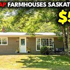 17 Dirt-Cheap Farmhouses with Land in Saskatchewan, Canada!