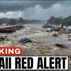 Shocking Images Of Hawaii's EXTREME Historical Flood - $1 Billion In DAMAGES, Wahiawa Dam FAILS?!