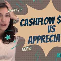 Real Estate Investing: Cash Flow vs. Appreciation - When to Buy ✅🏡✅