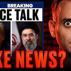 BREAKING! Trump Signals Iran De-Escalation (Bitcoin Already Reacting)