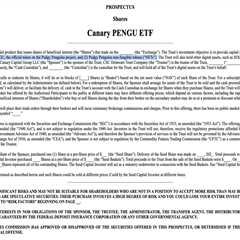 A PENGU ETF Would Put Pudgy Penguins NFTs Inside a Regulated US Fund — What That Actually Means