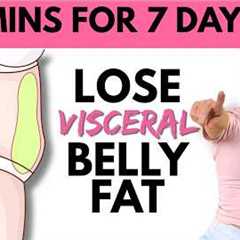 🔥 7 Day Belly Fat Challenge | 7 Minute Workout to Reduce Visceral Fat 🔥