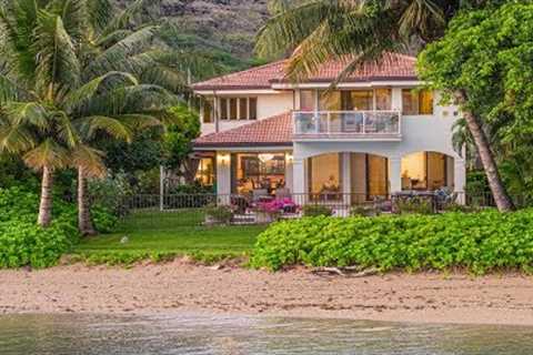 Makani, A Luxury Beachfront Home on Oahu's South Eastern Shore