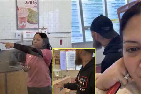 SMOOTHIE KING Takes Swift Action After Employees Refuse To Serve Trump-Hoodie-Wearing Customer – Employee In Viral Video Starts GoFundMe  [VIDEO]