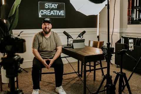 Video Podcast Setup Tour - Cameras, Lighting, Audio