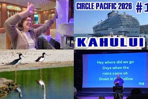 Kahului (Maui), Hawai'i - Kanaha Pond Wildlife Sanctuary, Shops, Guri Guri - Circle Pacific Cruise