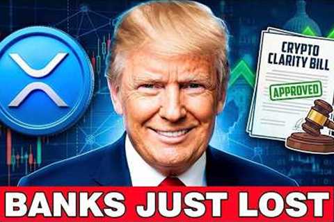 XRP NEWS TODAY: TRUMP JUST DESTROYED THE BANKS (CLARITY ASAP!)
