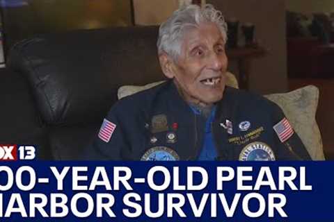 100-year-old Pearl Harbor survivor speaks on 83rd anniversary of attack | FOX 13 Seattle