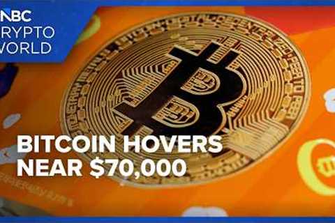 Bitcoin holds near $70,000 as investors watch oil prices, inflation data: CNBC Crypto World