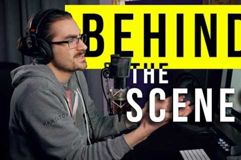 Recording a Solo Podcast / Narration | BEHIND THE SCENES