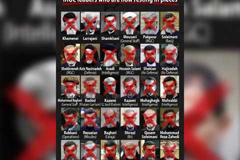 Final Top Iranian Leaders Are Wiped Out As Trump Boasts “US-Israeli Strategy Against Iran Is Working”