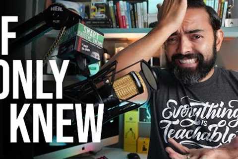 Watch This Before Starting a Podcast! 5 Things They Don't Tell You...