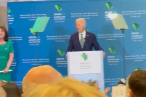 Joe Biden Attacks President Trump During ‘Surprise’ Appearance at St. Patrick’s Day Breakfast
