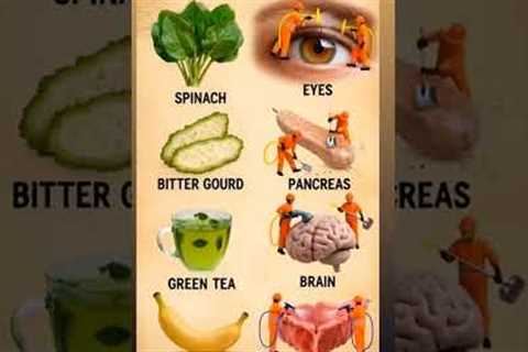 Food as Medicine 🍃 | Top Natural Foods for Organ | Healthy Living Tips #shorts #shortsviral