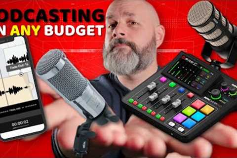Everything you NEED for Podcasting (and some stuff you DON'T)
