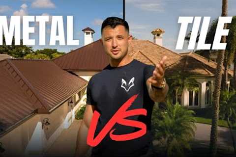 Concrete Tile vs Metal Roof- Why Florida HOA's Are Finally Switching