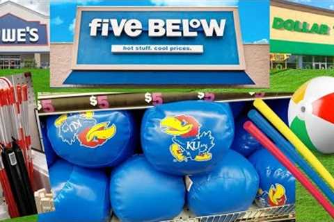 Cheap Golf Training Exercise Aids from Lowe's, Five Below and the Dollar store or DIY your own.