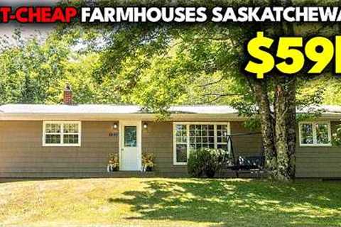 17 Dirt-Cheap Farmhouses with Land in Saskatchewan, Canada!