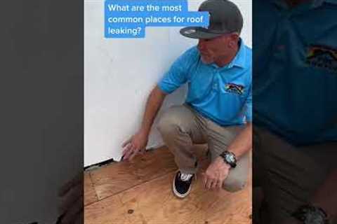 What are the most common places for roof leaking in Hawaii? FBC Roofing contractor Honolulu County