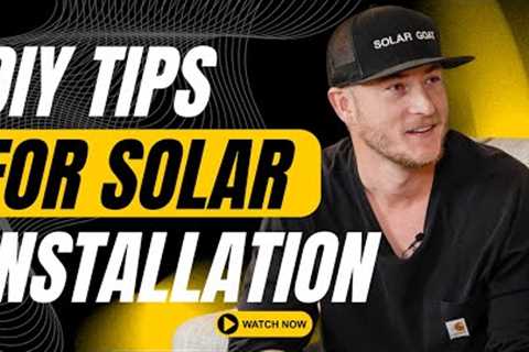 How To Install Roof Top Solar - DIY Tips From A Solar Installer