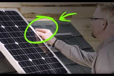 How to install solar panels yourself on your roof. (It's easier than you think)