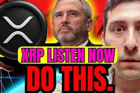 XRP GOOD NEWS!!! (NASTY XRP Price NOW but WAIT....)