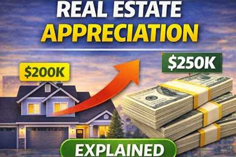 Real Estate Appreciation Explained | How Property Value Increases in the USA