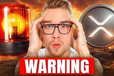 🚨HOLY SH*T XRP - Be VERY Careful The Next 2-3 Days!!!!