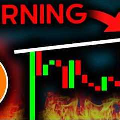 BITCOIN WARNING SIGNAL FLASHING NOW (Get Ready)!!! - Bitcoin News Today, Ethereum & Altcoins