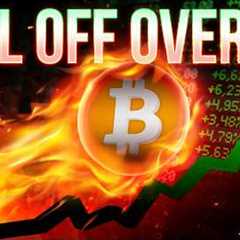 Sell Off Over Soon?📉Crypto Market Update
