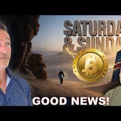 The Best Crypto News Happens on the Weekend.