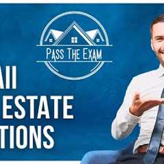 Hawaii Real Estate Exam Prep (60 Questions with Explained Answers)