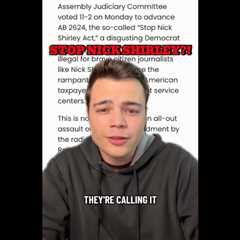 Victor Reacts: California Democrats Are Trying to Target Citizen Journalists (VIDEO)