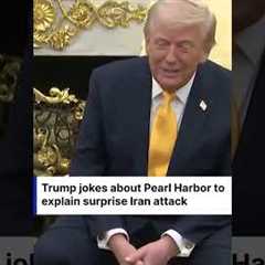 WATCH: Trump Stuns Japan’s PM with Pearl Harbor Quip in the Oval Office | DWS News | AH1C