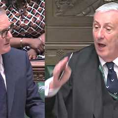 Failing British Prime Minister Starmer Throws a Tantrum as Speaker of the House of Commons Repeatedly Instructs Him To Answer the Questions From Opposition Leader During PMQs