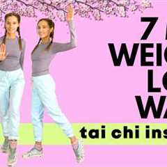 7 Minute Walking Exercise for Weight Loss | Tai Chi Inspired Walk Fat Burning - Lucy Wyndham-Read
