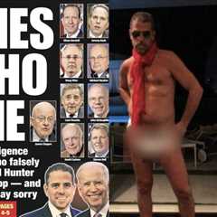 Flashback: LOCK THEM UP: FBI “Verified Authenticity of Hunter Biden Laptop in November 2019! – Then 51 Top Intel Officials Lied to American Public and Said it Was Russian Propaganda Before 2020..