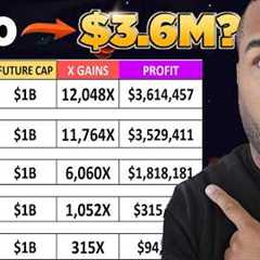 🔥 tiny Crypto Gems That Could EXPLODE To $1B Marketcap!