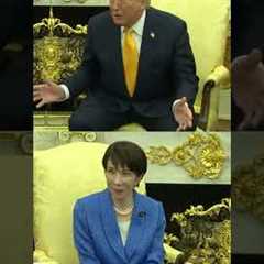 Trump compares Iran strikes to Pearl Harbor in meeting with Japan's Prime Minister