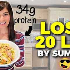I'm Eating This High Protein Meal to LOSE 20Lbs by Summer