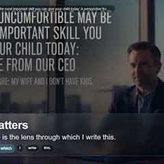 Why getting uncomfortable may be the most important skill you can give your child today: A perspecti