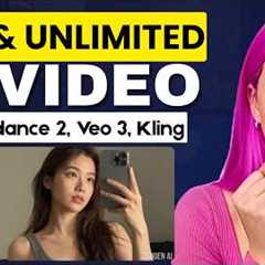 GOODBYE SEEDANCE 2!! 3 FREE AI Video Generators That are UNLIMITED