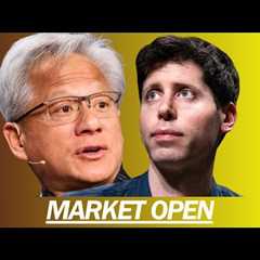 OPENAI HAS ISSUES, SEMI STOCKS GO DOWN, BIG TECH REPORTS TOMORROW | MARKET OPEN