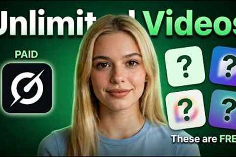 Stop Paying - FREE AI Video Generators That Replace Grok AI (Unlimited Videos)